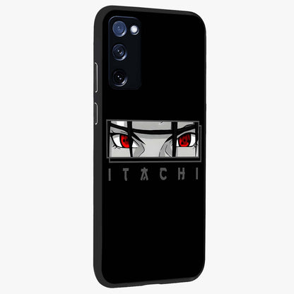 Scarlet Gaze Dominance Glass Case upright view showcasing powerful dramatic artwork with dominant artistic theme.