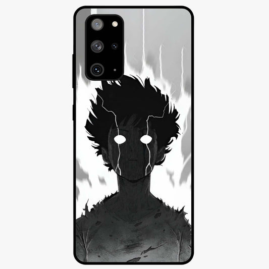 Awakened Inner Rage Glass Case showing flat back view with intense artistic artwork and glossy glass finish.