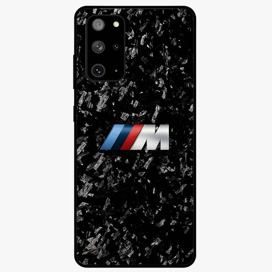 Carbon Speed Mark Glass Case showing flat back view with sporty carbon pattern artwork and glossy glass finish.