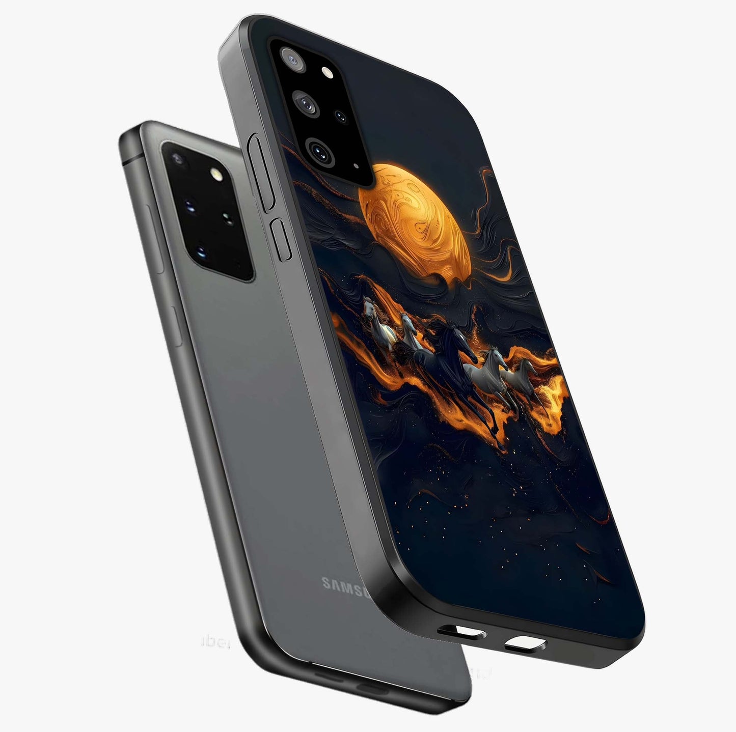 Golden Royal Heritage Glass Case displayed in angled mockup highlighting luxurious heritage design with golden aesthetic style.