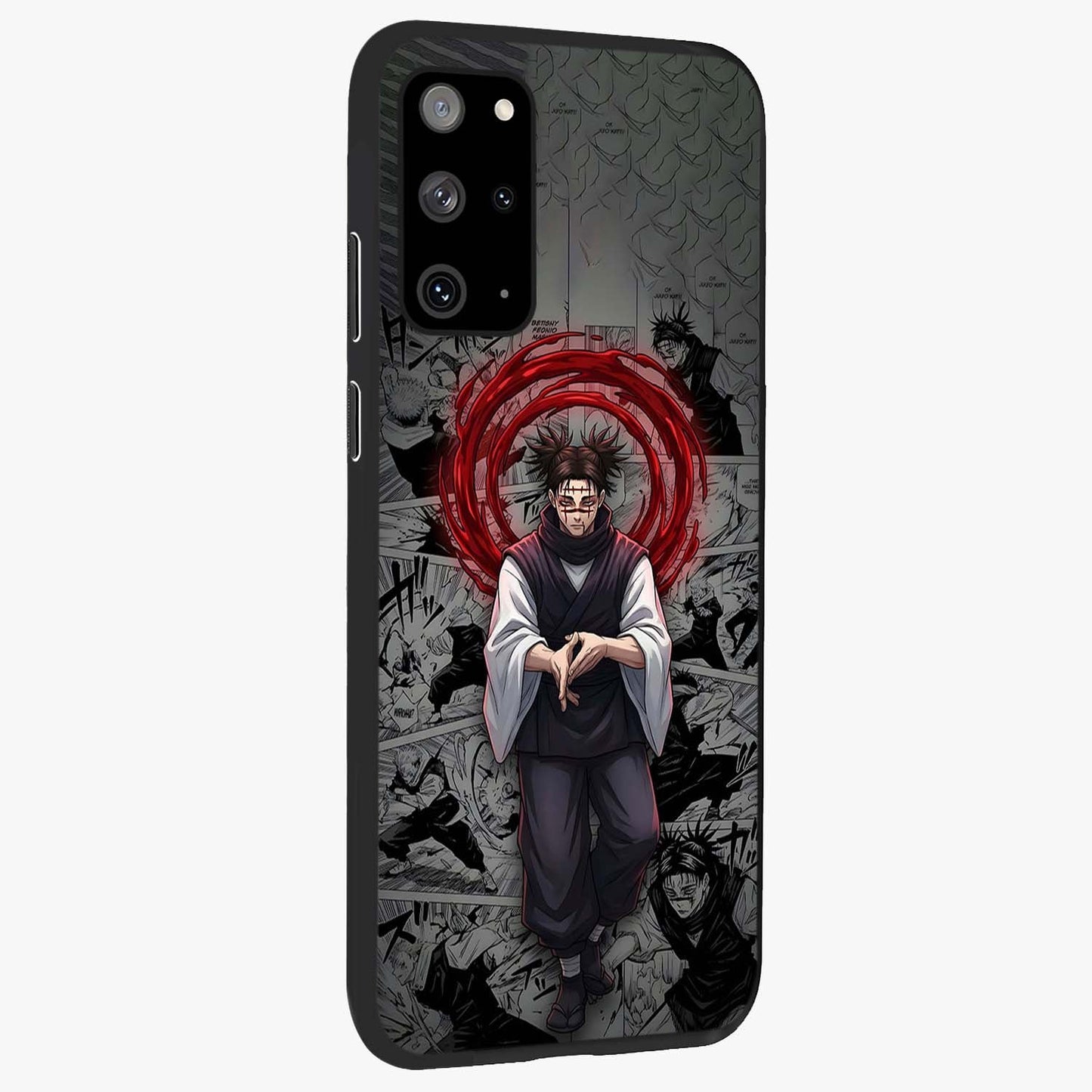 Cursed Ritual Ascension Glass Case upright view showcasing powerful ascension artwork with dark fantasy theme.