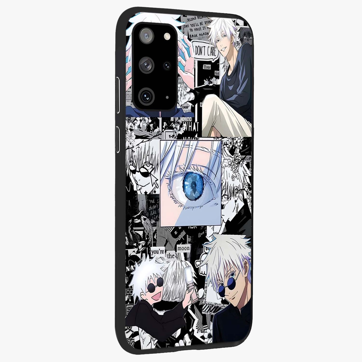 Infinity Sorcerer Chaos Glass Case upright view showcasing dramatic sorcerer artwork with chaotic mystical theme.