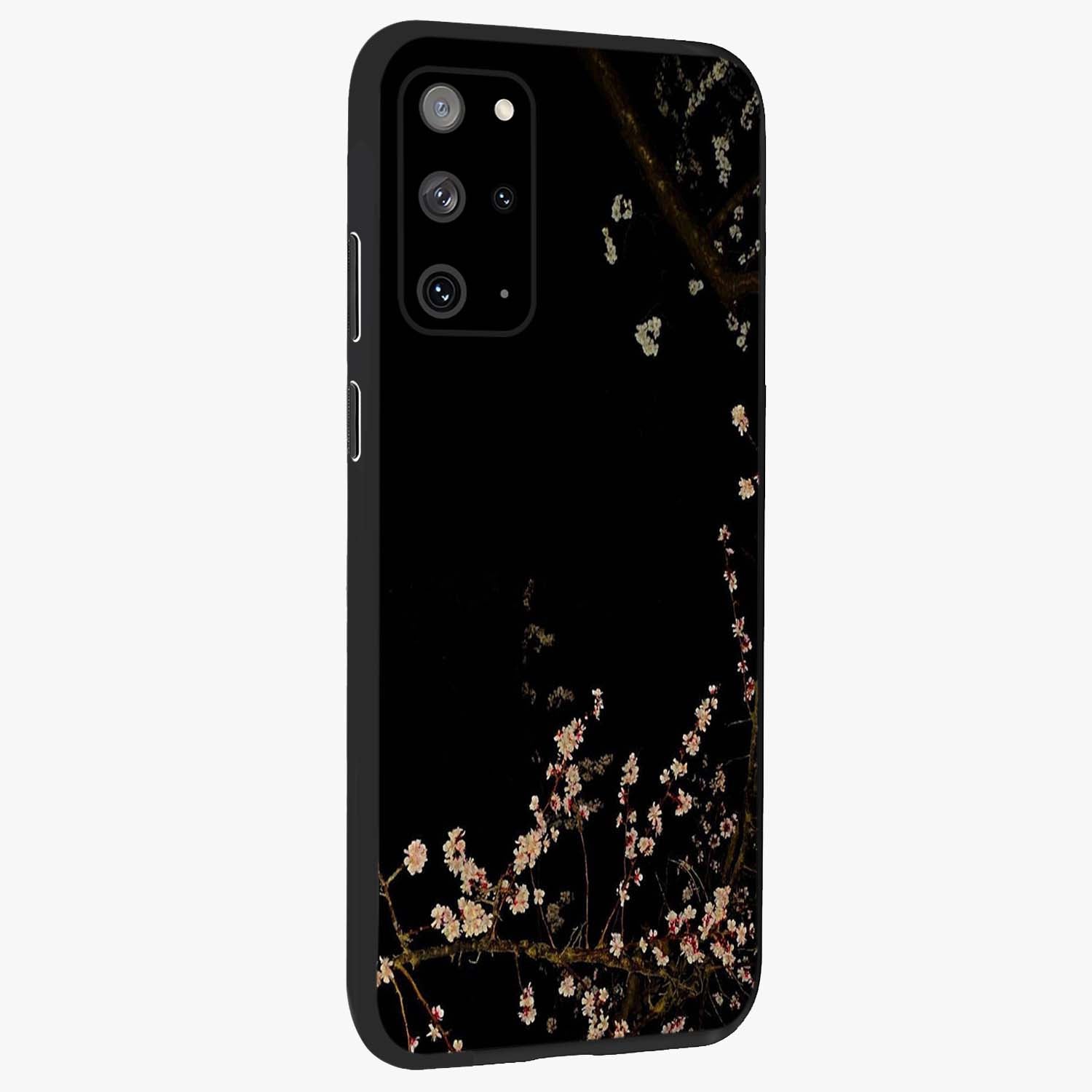 Petal Moon Light With Custom Name Glass Case upright view showcasing elegant floral moon artwork with personalized aesthetic.