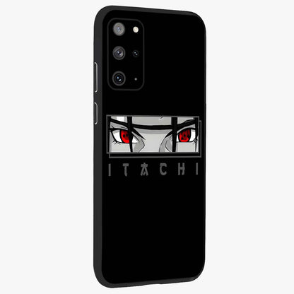 Scarlet Gaze Dominance Glass Case upright view showcasing powerful dramatic artwork with dominant artistic theme.