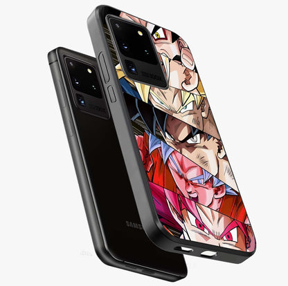 Anime Character Glass Case displayed in angled mockup highlighting colorful anime character illustration.