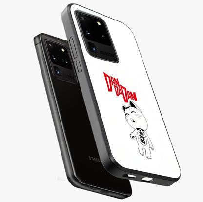 Playful Spirit Charm Glass Case displayed in angled mockup highlighting lively decorative design with playful aesthetic style.