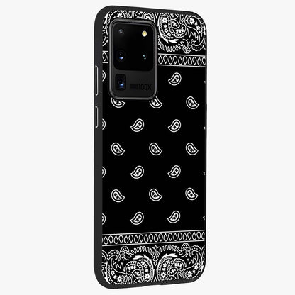 Retro Rebel Threads Glass Case upright view showcasing stylish vintage artwork with bold retro theme.