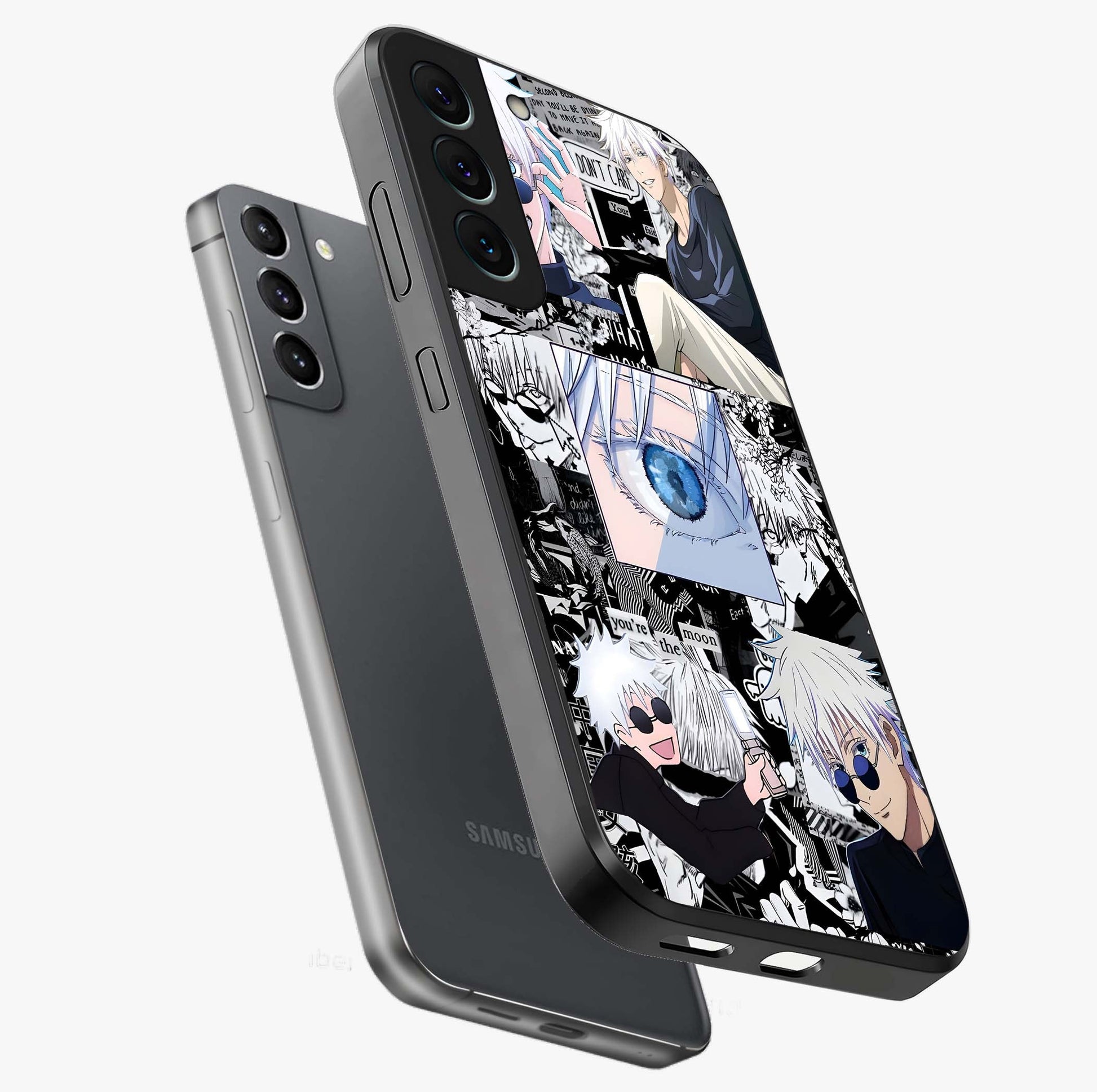 Infinity Sorcerer Chaos Glass Case displayed in angled mockup highlighting powerful magical design with fantasy aesthetic style.