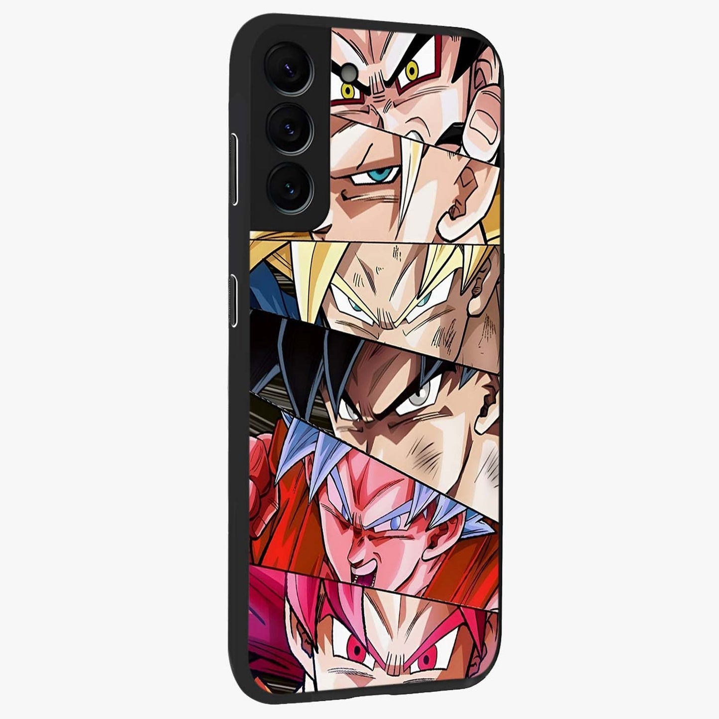 Anime Character Glass Case upright view showcasing expressive anime artwork with bold graphic style.