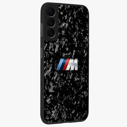 Carbon Speed Mark Glass Case upright view showcasing modern carbon speed graphic with bold automotive theme.