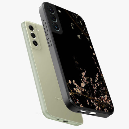 Petal Moon Light With Custom Name Glass Case displayed in angled mockup highlighting delicate petal design with custom name feature.