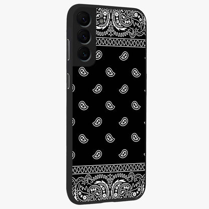 Retro Rebel Threads Glass Case upright view showcasing stylish vintage artwork with bold retro theme.
