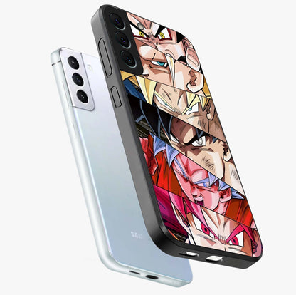 Anime Character Glass Case displayed in angled mockup highlighting colorful anime character illustration.