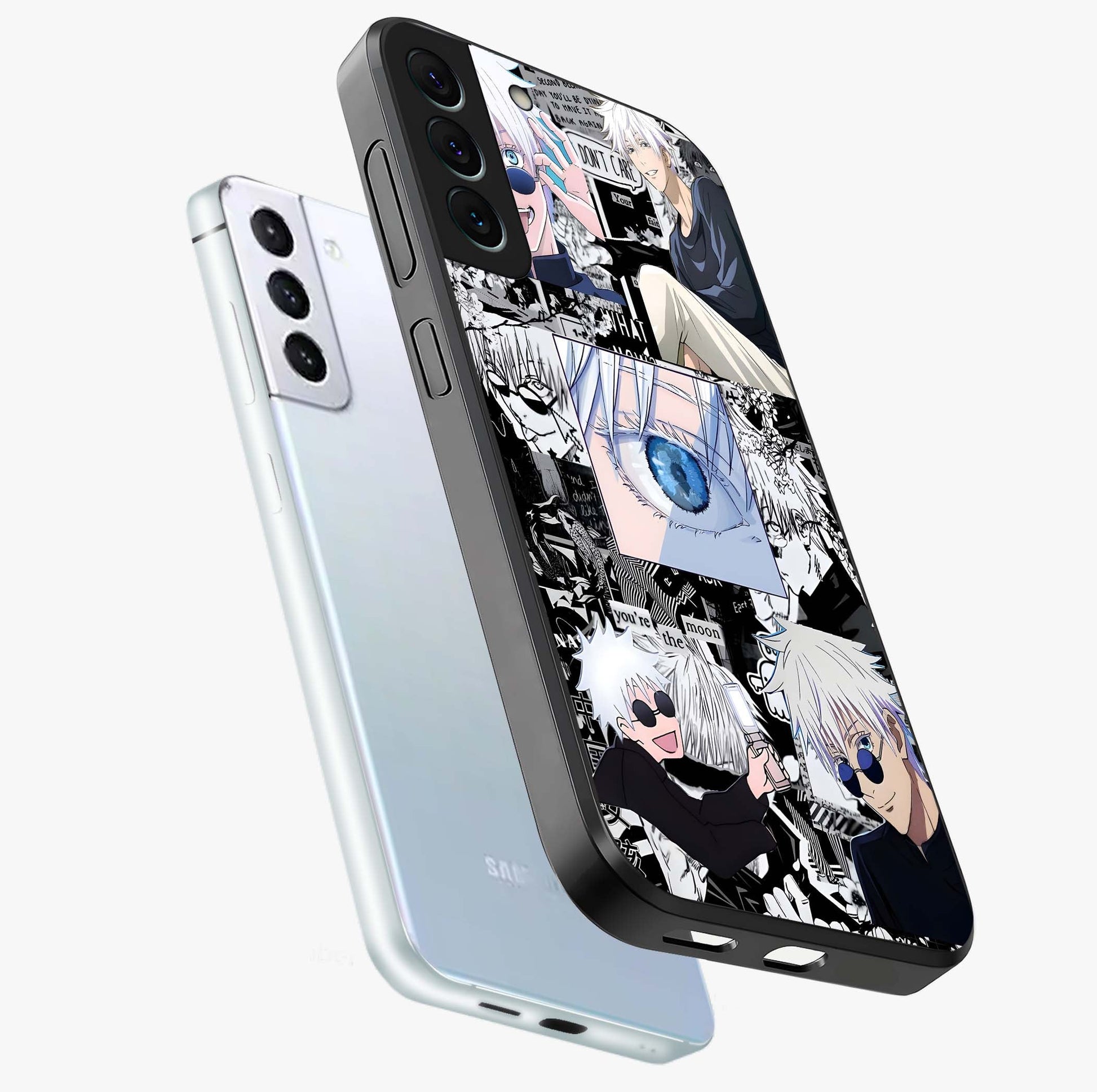 Infinity Sorcerer Chaos Glass Case displayed in angled mockup highlighting powerful magical design with fantasy aesthetic style.