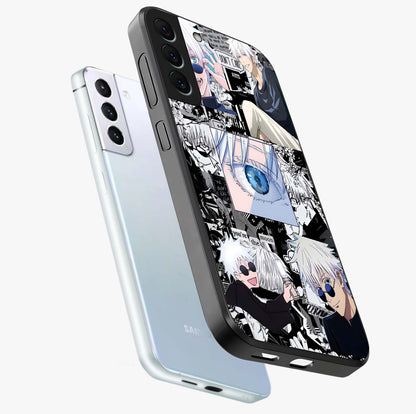 Infinity Sorcerer Chaos Glass Case displayed in angled mockup highlighting powerful magical design with fantasy aesthetic style.