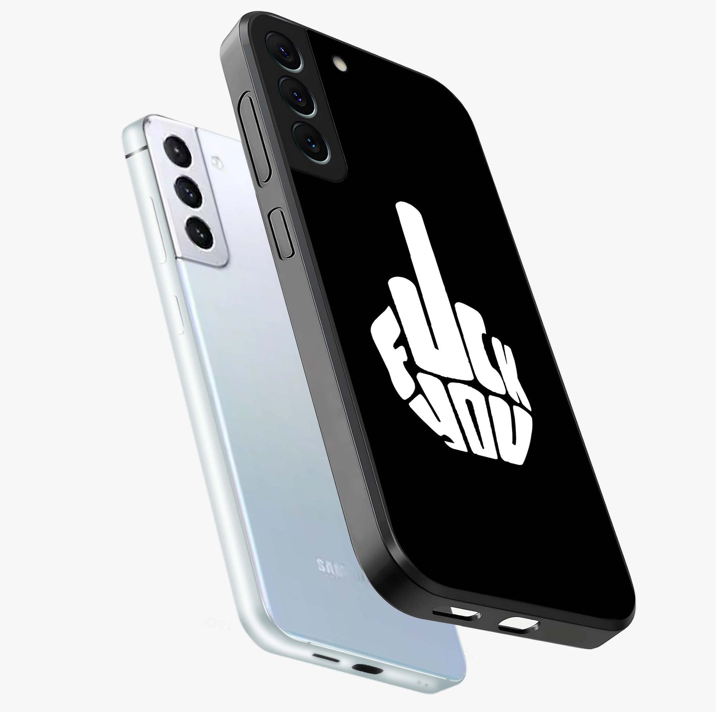 Rebel Mode On Glass Case displayed in angled mockup highlighting edgy text design with modern street aesthetic.