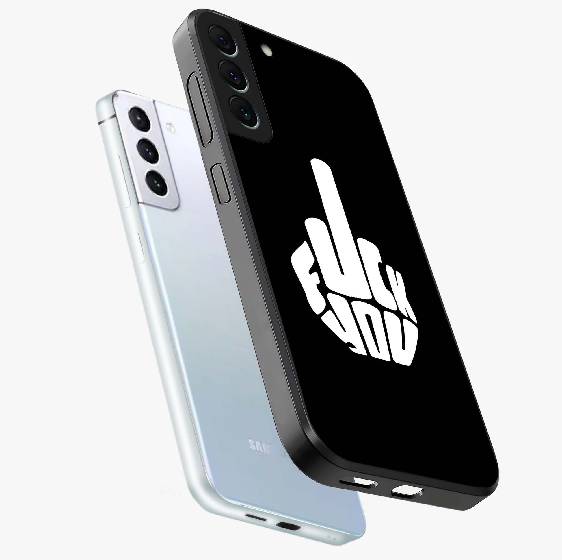 Rebel Mode On Glass Case displayed in angled mockup highlighting edgy text design with modern street aesthetic.