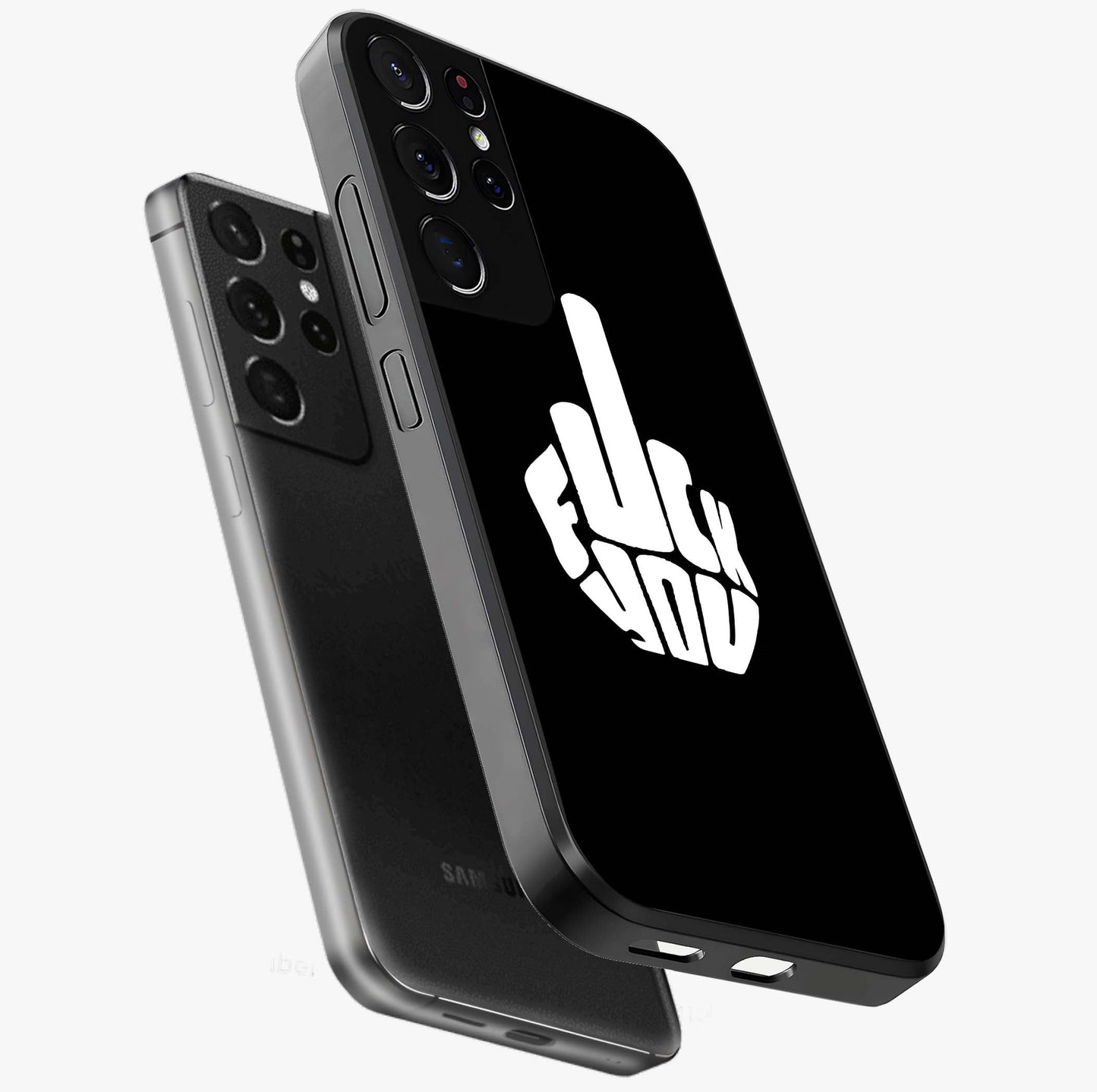 Rebel Mode On Glass Case displayed in angled mockup highlighting edgy text design with modern street aesthetic.