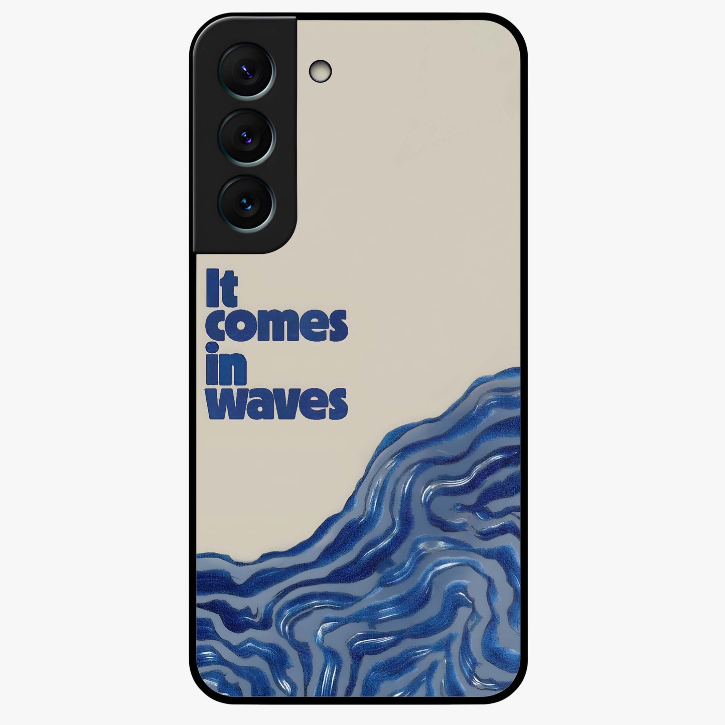 Itachi Limited Edition Naruto Anime Glass Case showing flat back view with iconic anime character artwork and glossy glass finish.