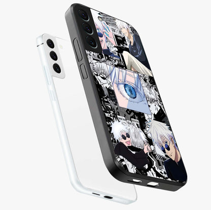 Infinity Sorcerer Chaos Glass Case displayed in angled mockup highlighting powerful magical design with fantasy aesthetic style.