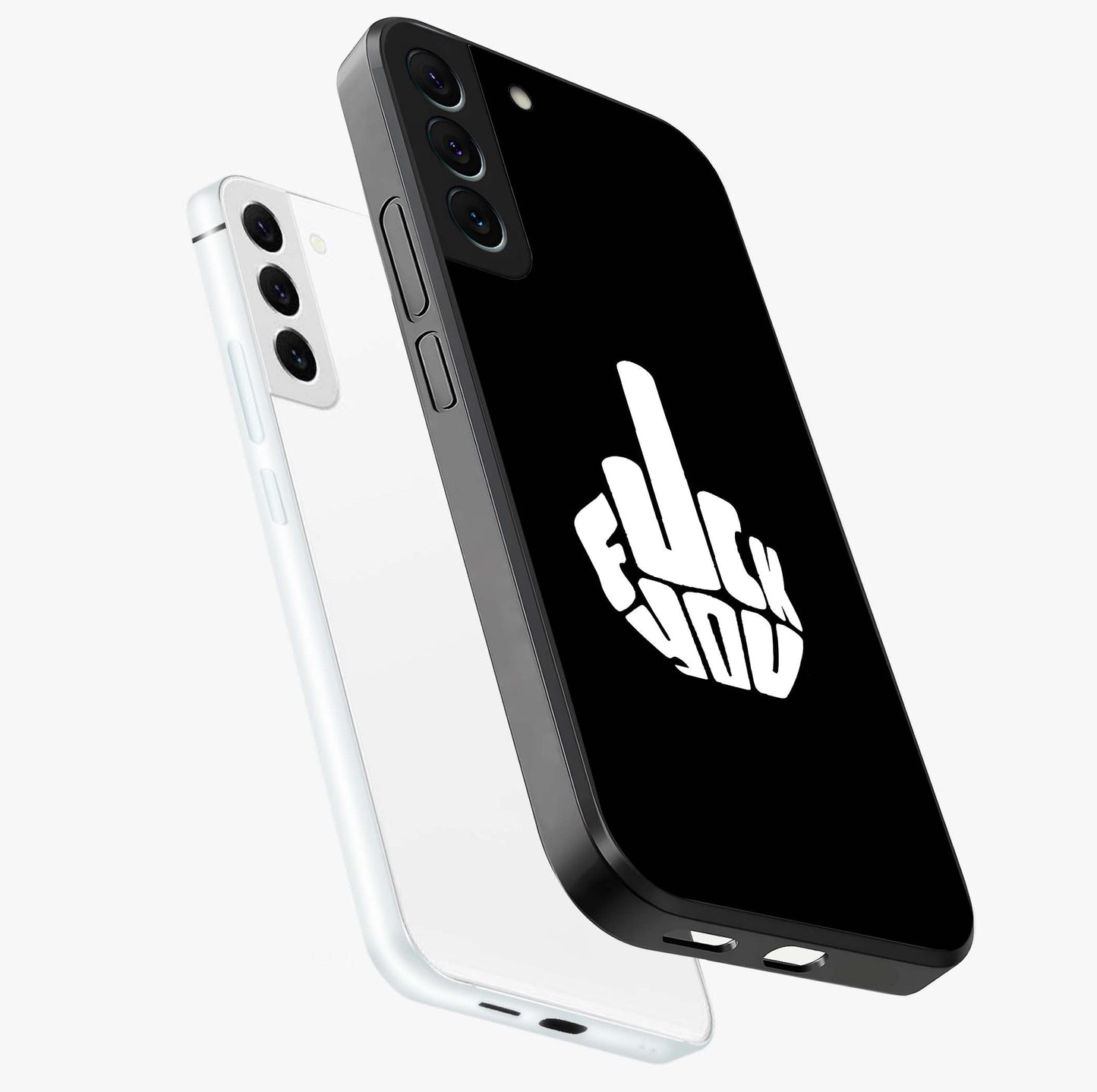 Rebel Mode On Glass Case displayed in angled mockup highlighting edgy text design with modern street aesthetic.