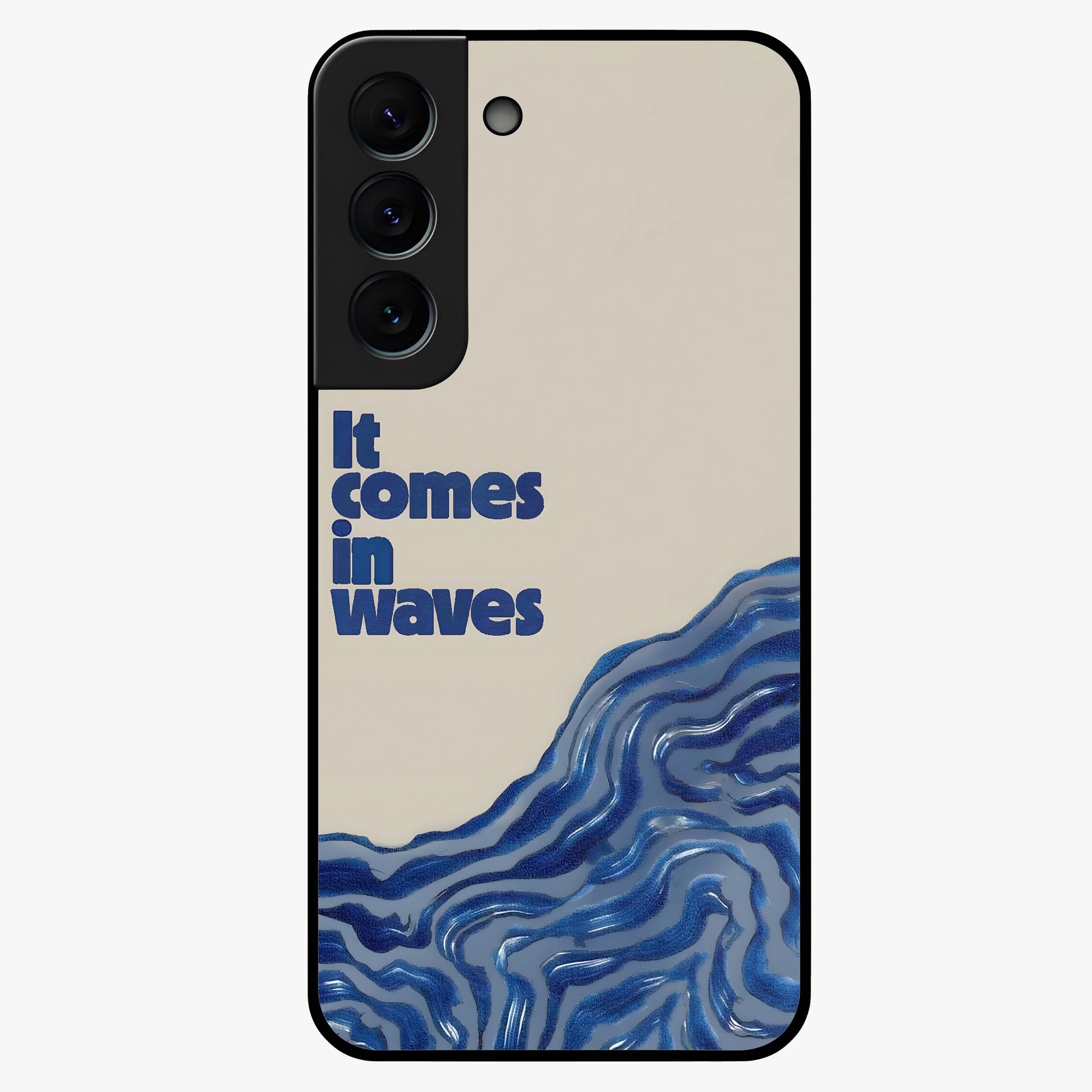 Itachi Limited Edition Naruto Anime Glass Case showing flat back view with iconic anime character artwork and glossy glass finish.