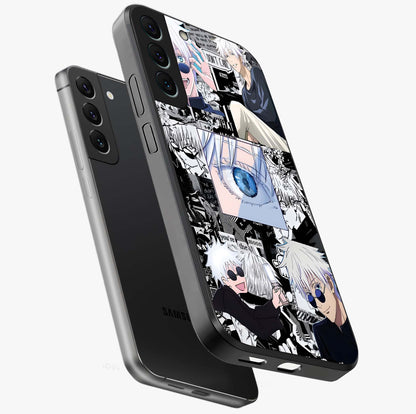 Infinity Sorcerer Chaos Glass Case displayed in angled mockup highlighting powerful magical design with fantasy aesthetic style.