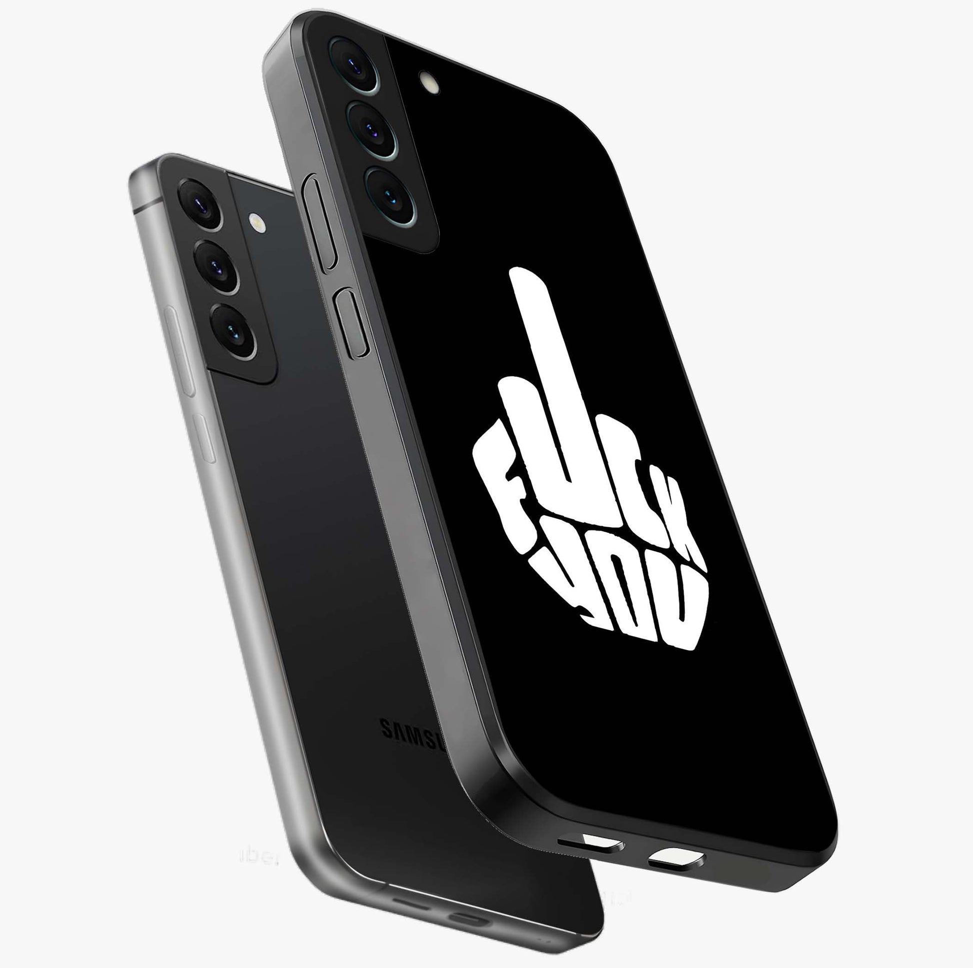 Rebel Mode On Glass Case displayed in angled mockup highlighting edgy text design with modern street aesthetic.
