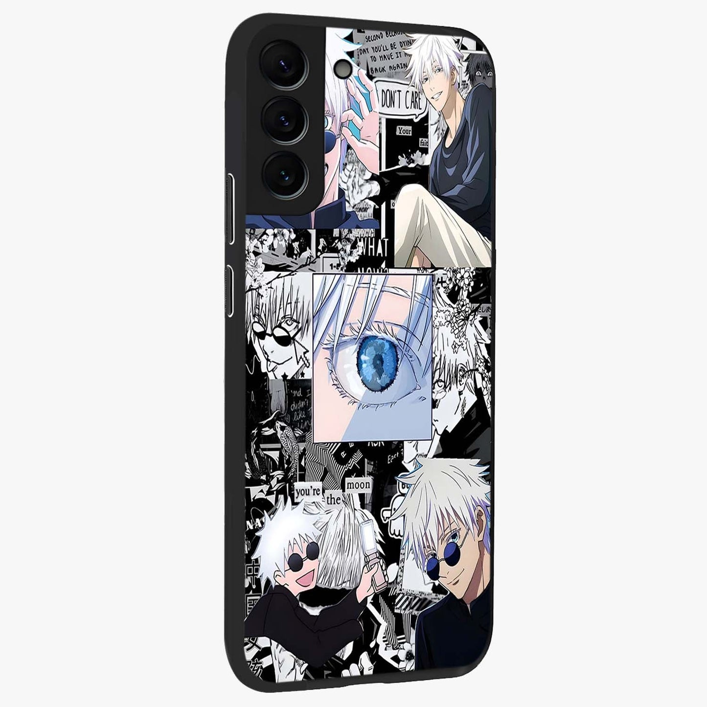 Infinity Sorcerer Chaos Glass Case upright view showcasing dramatic sorcerer artwork with chaotic mystical theme.