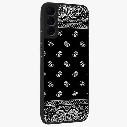 Retro Rebel Threads Glass Case upright view showcasing stylish vintage artwork with bold retro theme.