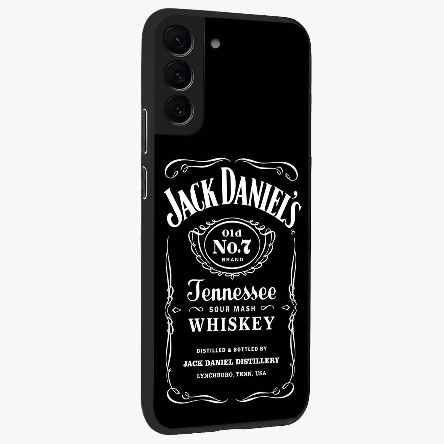 Vintage Whiskey Heritage Glass Case upright view showcasing stylish vintage whiskey artwork with timeless bar culture theme.