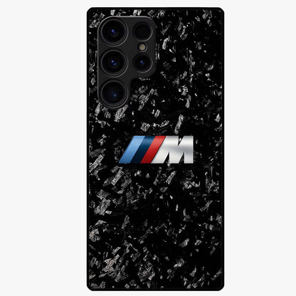 Carbon Speed Mark Glass Case showing flat back view with sporty carbon pattern artwork and glossy glass finish.