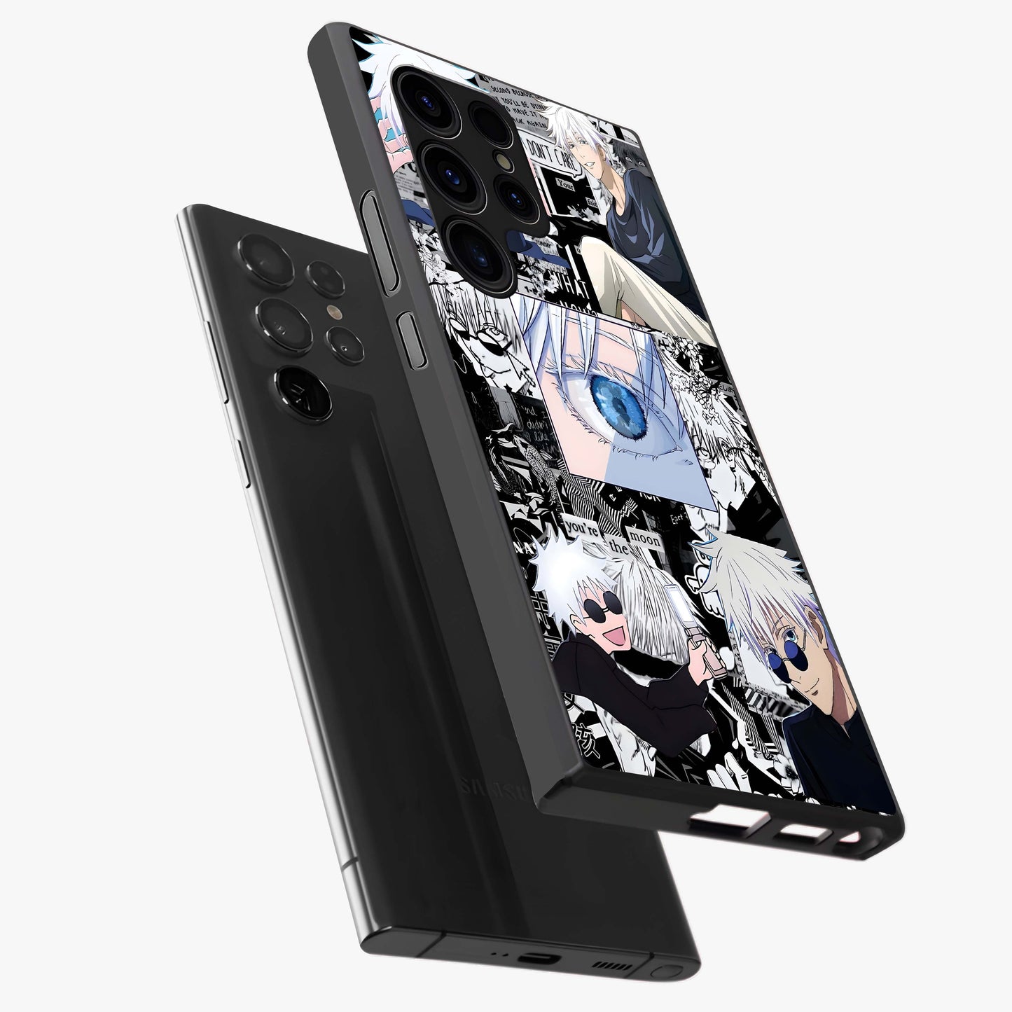 Infinity Sorcerer Chaos Glass Case displayed in angled mockup highlighting powerful magical design with fantasy aesthetic style.
