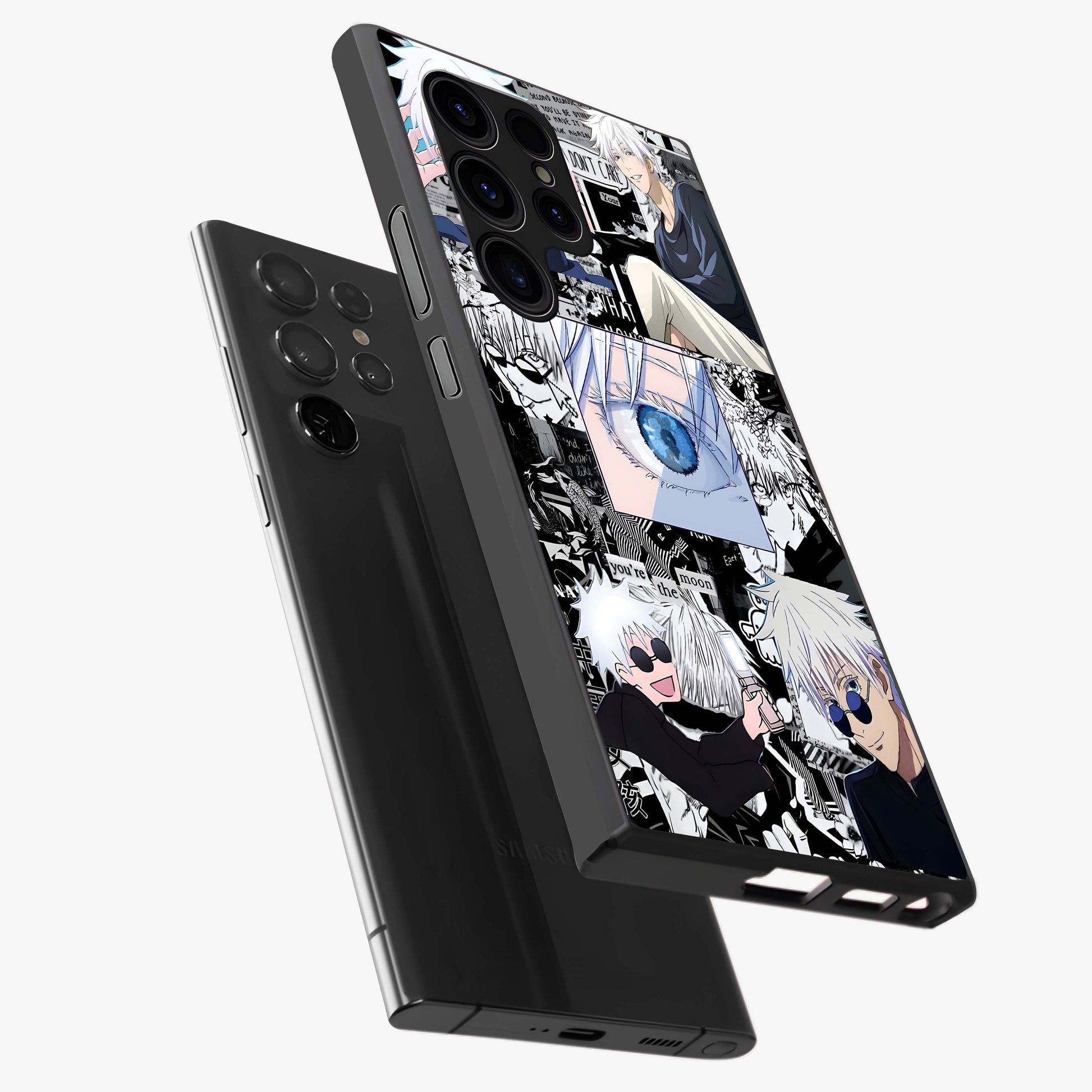Infinity Sorcerer Chaos Glass Case displayed in angled mockup highlighting powerful magical design with fantasy aesthetic style.