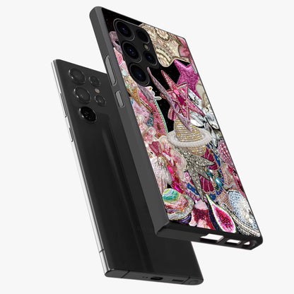 Starlit Jewel Dream Glass Case displayed in angled mockup highlighting glowing celestial jewel design with dreamy aesthetic.