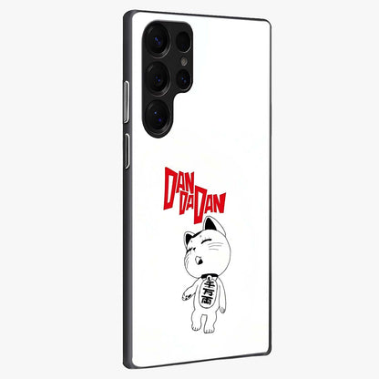 Playful Spirit Charm Glass Case upright view showcasing vibrant charm artwork with fun artistic theme.