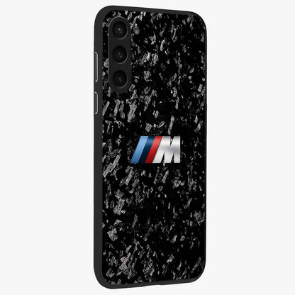 Carbon Speed Mark Glass Case upright view showcasing modern carbon speed graphic with bold automotive theme.