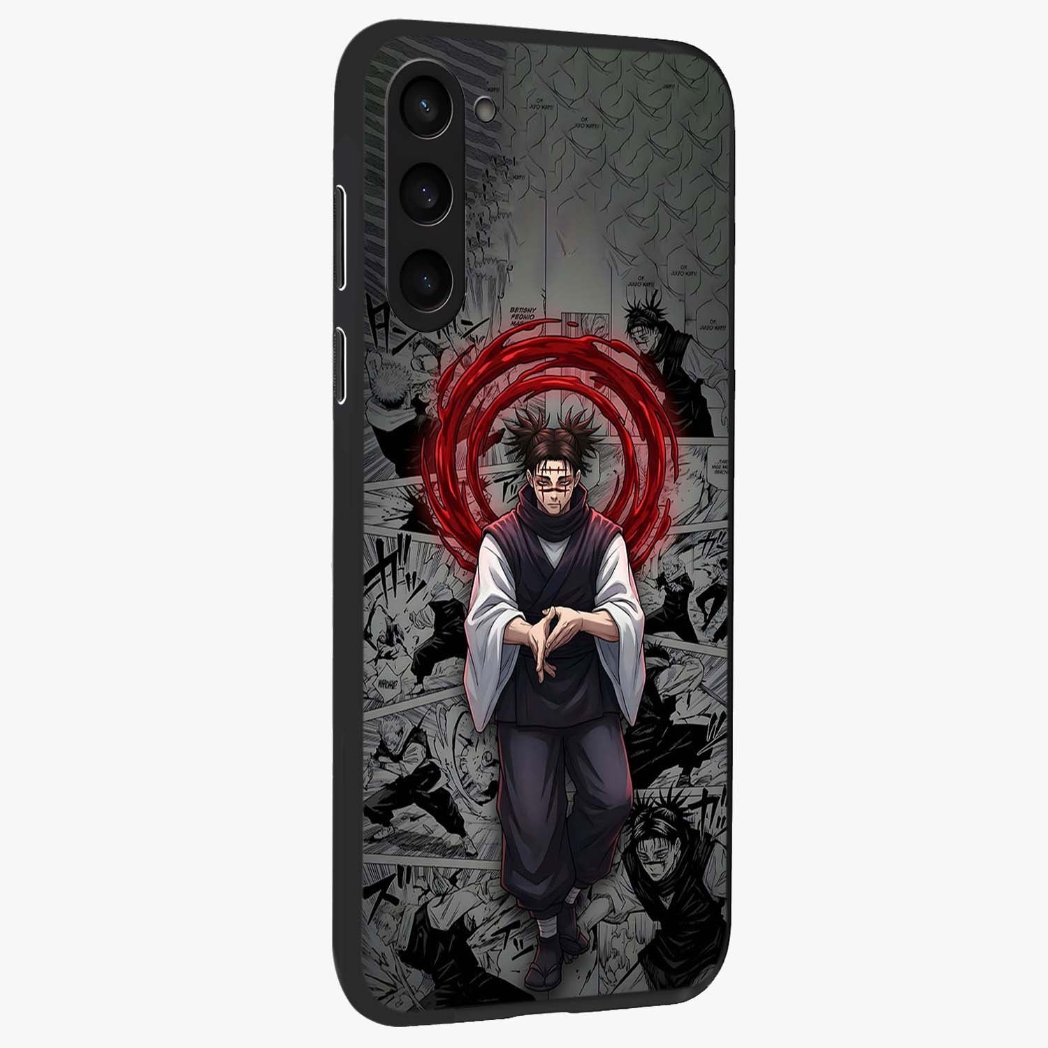 Cursed Ritual Ascension Glass Case upright view showcasing powerful ascension artwork with dark fantasy theme.