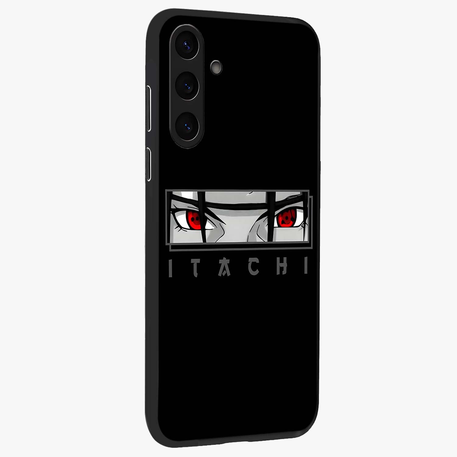 Scarlet Gaze Dominance Glass Case upright view showcasing powerful dramatic artwork with dominant artistic theme.