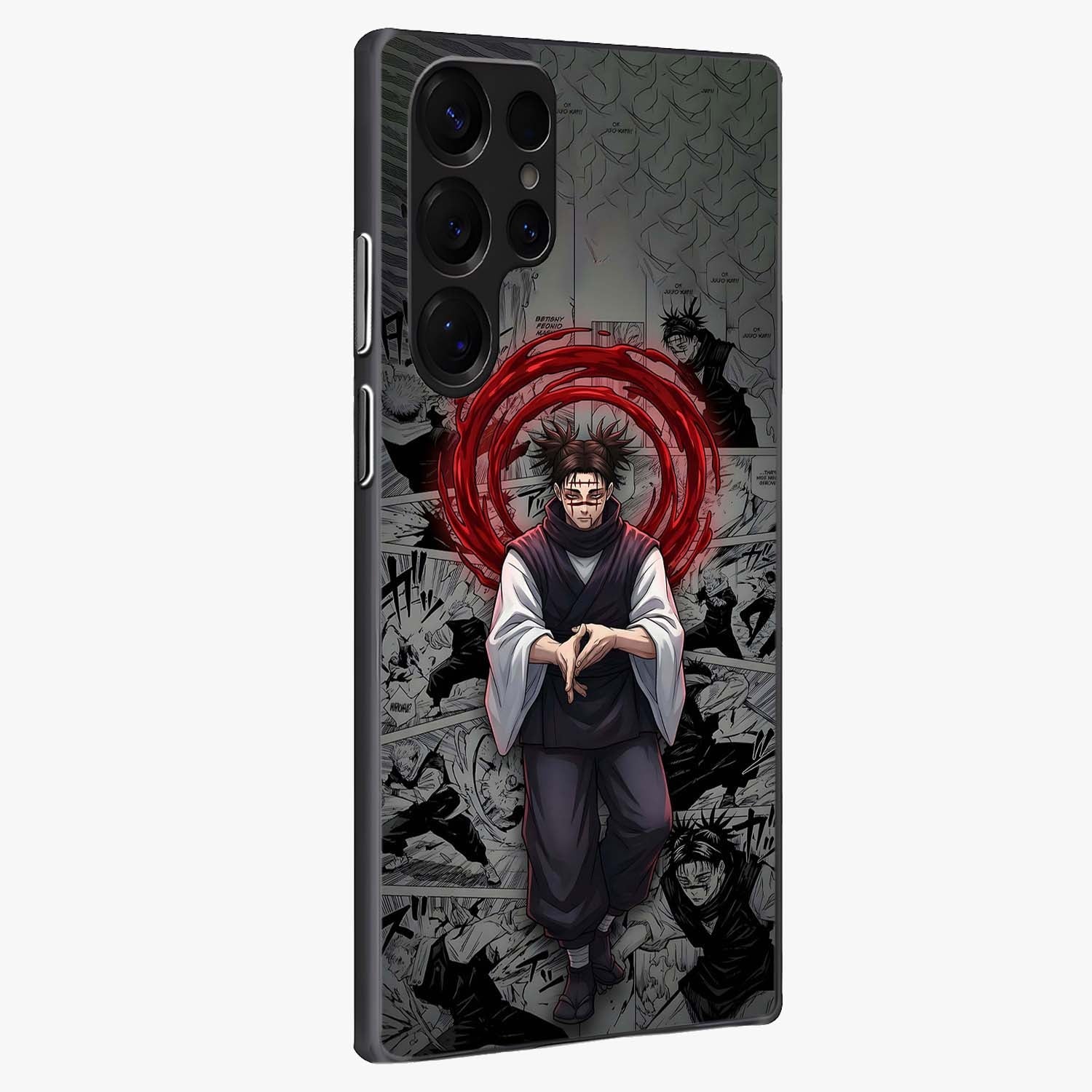 Cursed Ritual Ascension Glass Case upright view showcasing powerful ascension artwork with dark fantasy theme.