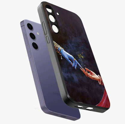 Divine Touch Eternal Glass Case displayed in angled mockup highlighting elegant divine inspired design with calm aesthetic style.