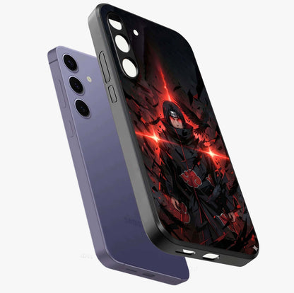 Focus Mode On Glass Case displayed in angled mockup highlighting clean minimal text artwork with modern aesthetic style.