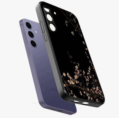 Petal Moon Light With Custom Name Glass Case displayed in angled mockup highlighting delicate petal design with custom name feature.