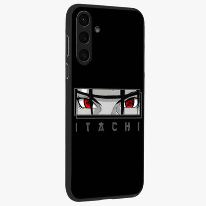 Scarlet Gaze Dominance Glass Case upright view showcasing powerful dramatic artwork with dominant artistic theme.