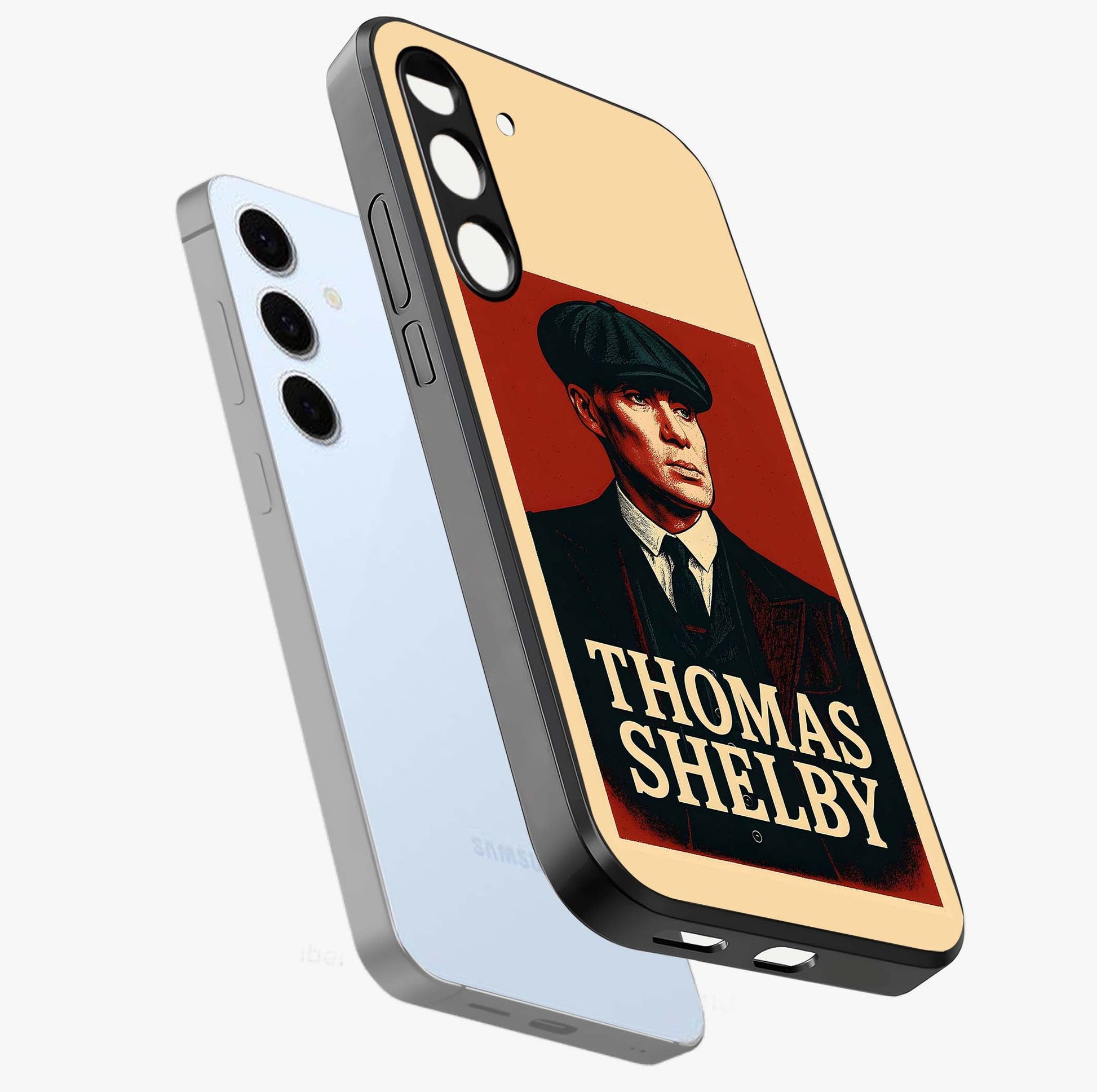 Vintage Mafia Authority Glass Case displayed in angled mockup highlighting powerful retro design with classic gangster aesthetic.
