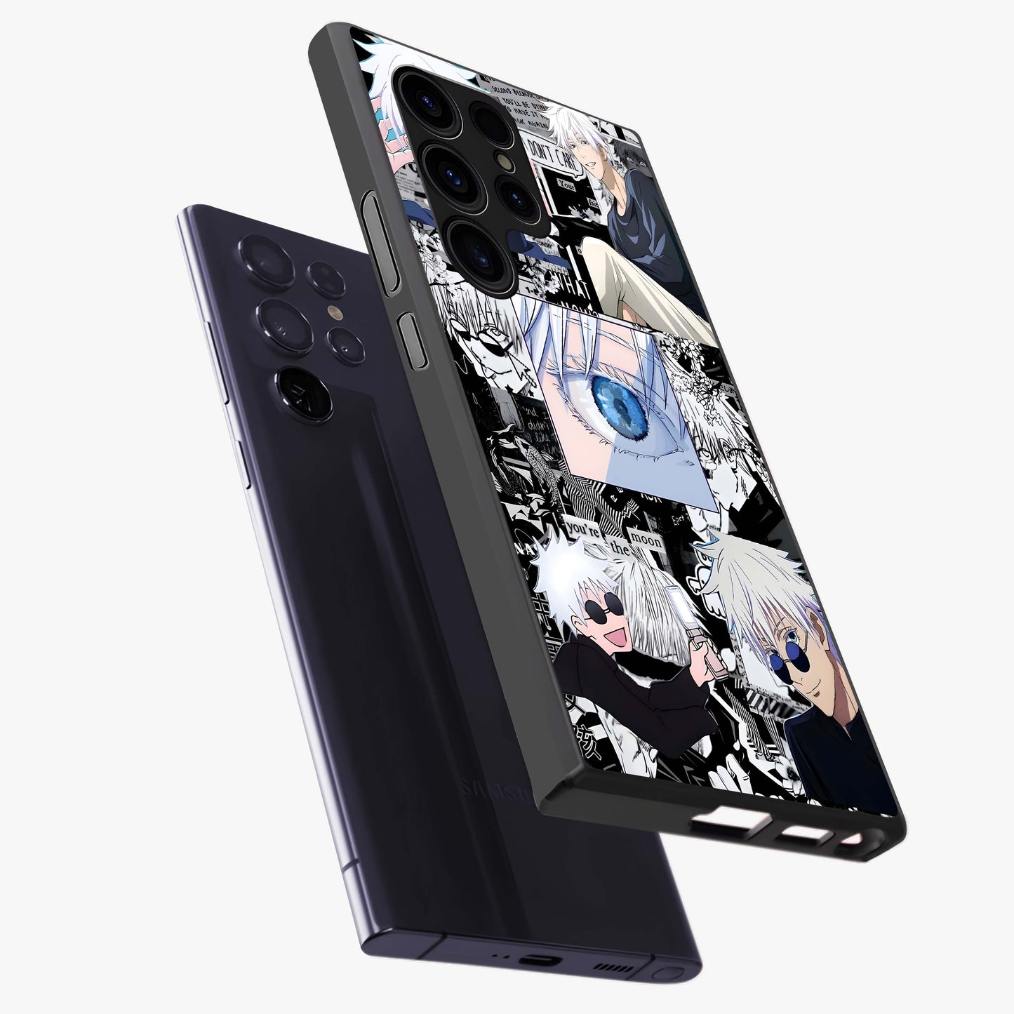 Infinity Sorcerer Chaos Glass Case displayed in angled mockup highlighting powerful magical design with fantasy aesthetic style.