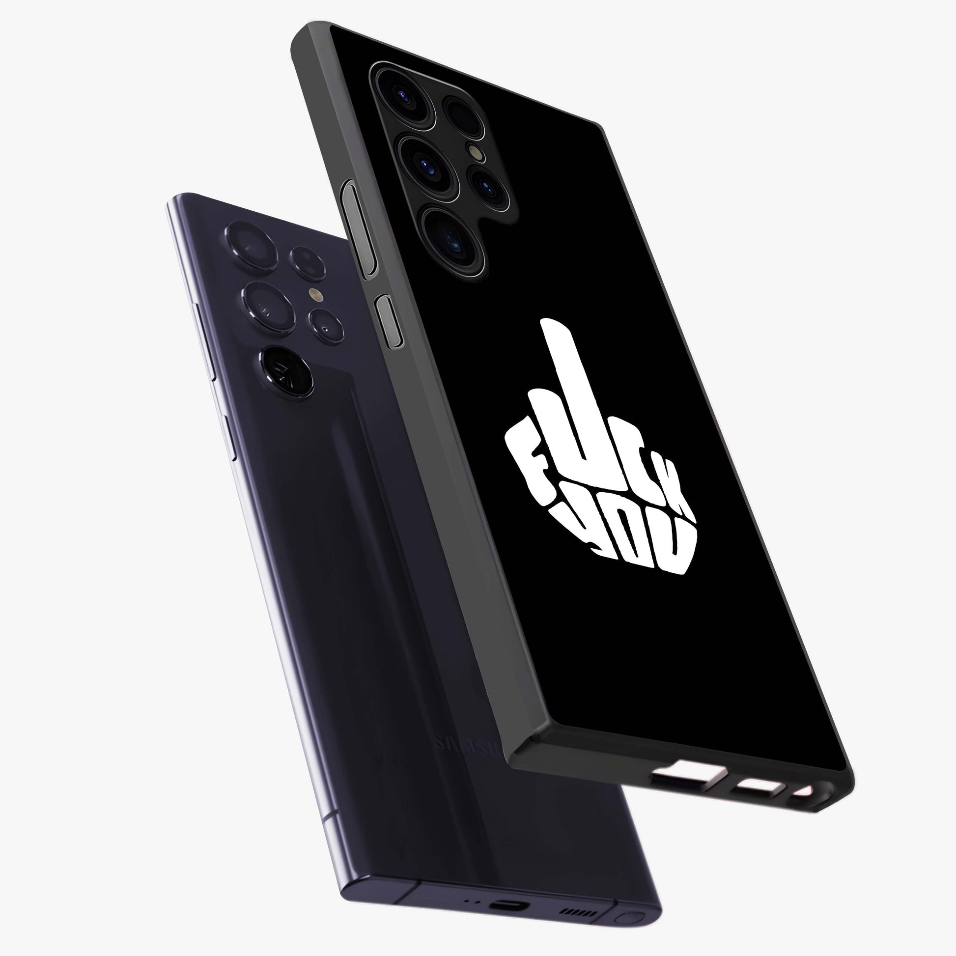 Rebel Mode On Glass Case displayed in angled mockup highlighting edgy text design with modern street aesthetic.