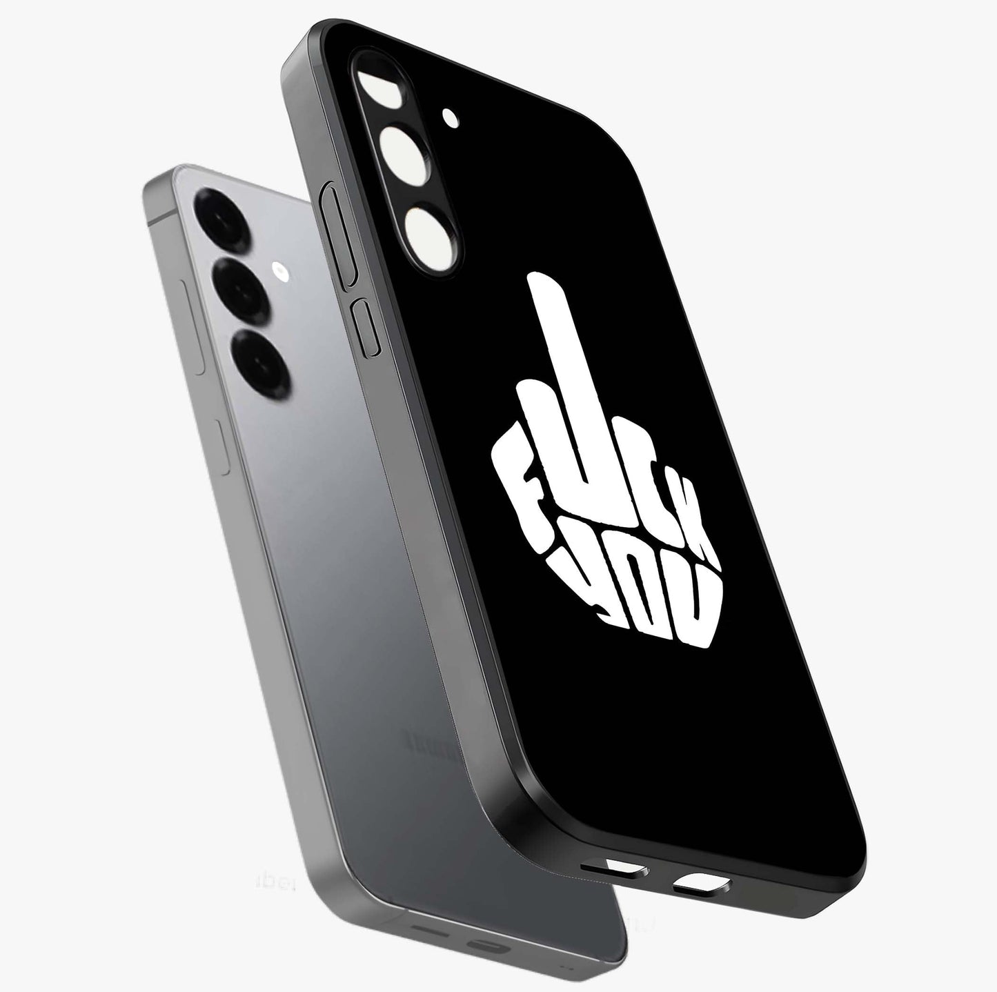 Rebel Mode On Glass Case displayed in angled mockup highlighting edgy text design with modern street aesthetic.