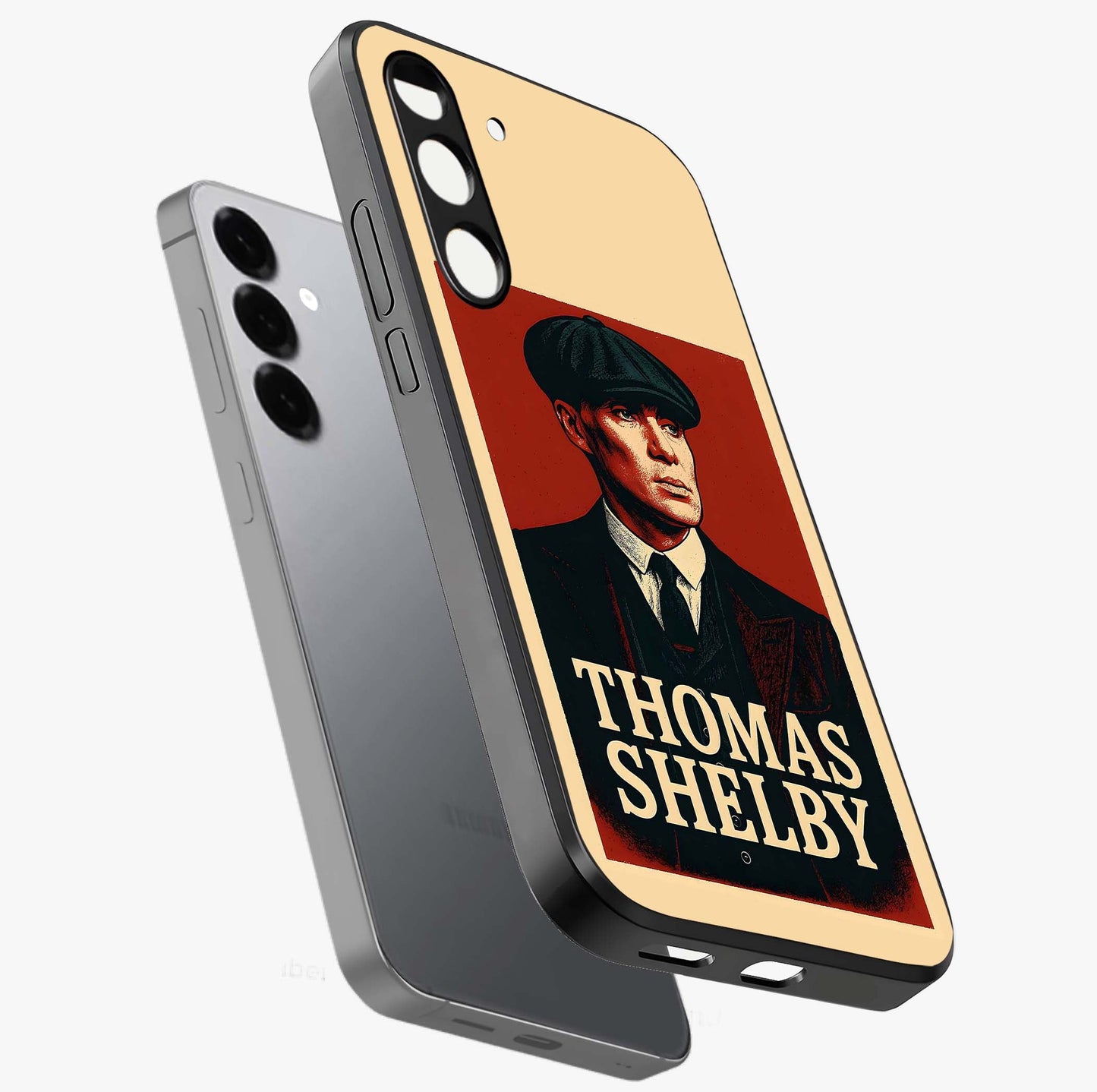 Vintage Mafia Authority Glass Case displayed in angled mockup highlighting powerful retro design with classic gangster aesthetic.