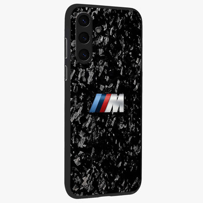 Carbon Speed Mark Glass Case upright view showcasing modern carbon speed graphic with bold automotive theme.